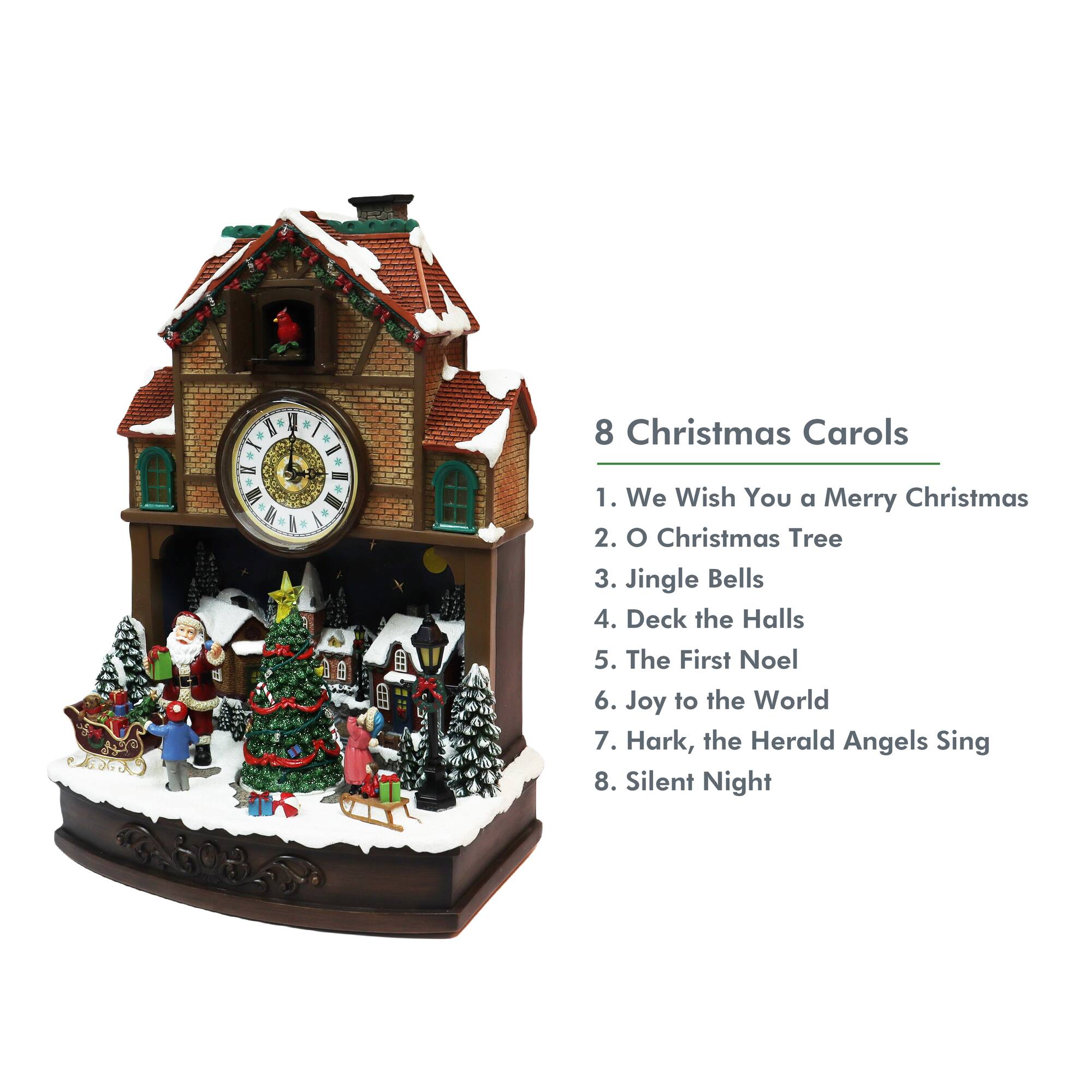 Moments in Time 17.5" Animated Cuckoo Clock Décor